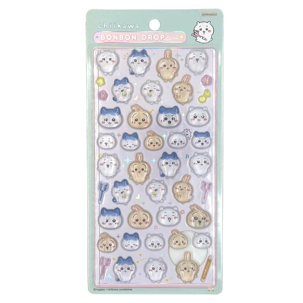 ちいかわ ボンボンドロップシール シール ドロップシール ちいかわ×ハチワレ×うさぎ