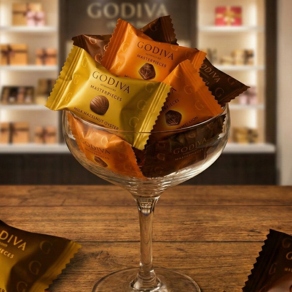 【15日23:59まで店内最大P20倍】 ゴディバ マスターピース 360g 45 個 ホワイトデー お返し チョコ 2026 有名 おしゃれ アソート バレンタイン 義理 ばらまき 職場 大量 個包装 小分け 可愛い 高級 バレンタインデー 送料無料 お菓子 セット