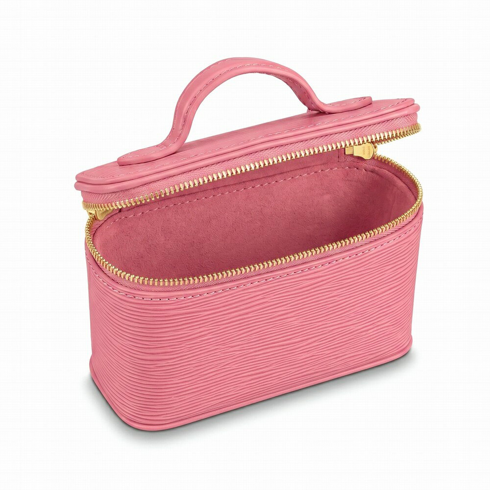 【エピレザー 正規品】 ルイヴィトン ニース ビューティー ウジェニーピンク M25690 Louis Vuitton バニティバッグ バニティポーチ バッグ ブランド ハイブランド ギフト プレゼント ショッパー コスメ バッグ 化粧 母の日ブランド包装 alice00-10004944 インポートショップ アリス サンプル画像3
