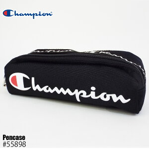 チャンピオン Champion ペンケース 小物入れ メンズ レディース 男子 女子 筆箱 かわいい スポーツブランド ブラック 1-55898 62828