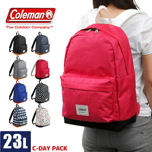 コールマン リュック レディース 23L coleman C-デイパック CCS5211 スクールバッグ 高校生 中学生 通学 女子 送料無料