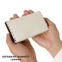 キャサリンハムネット 財布 カードケース KATHARINE HAMNETT 490-51914 【ブランド】【革】【メンズ】【レディース】【男女兼用】