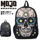 リュック MOJO BACKPACKS モジョ 蛍光プリント メンズ レディース MBNA 9103 通学 高校生 中学生