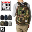 VISION STREET WEAR バッグ メンズ VISION STREET WEAR リュックサック ヴィジョンストリートウェア 9140