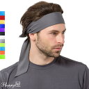 ヘッドバンド メンズヘッドバンド 汗吸収 快適な汗止めバンド 速乾 ターバン風ヘアバンド 伸縮性抜群 肌触りが柔らかい サッカー ヨガ サイクリング 自転車 運動 スポーツ用