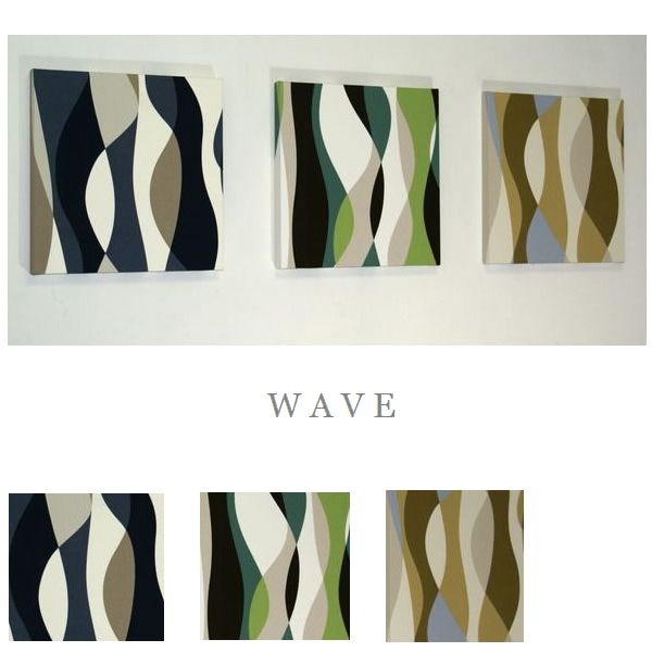 ファブリックパネル アリス WAVE 30×3