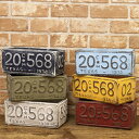 ■新色入荷【Classical Number Plate Planter 】クラシカルプランターナンバープレートL♪ 【アリスの時間】★