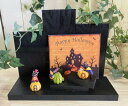 端材で作ったもったいないディスプレイベース(ハロウィンブラック)【アリスの時間】★