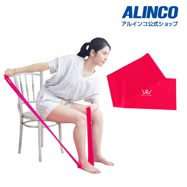 アルインコ直営店 ALINCOWBN010 エクササイズバンド ソフト上半身 下半身 二の腕 くびれ 太ももエクササイズ 疲労 上半身痩せ下半身痩せ 太い 美脚