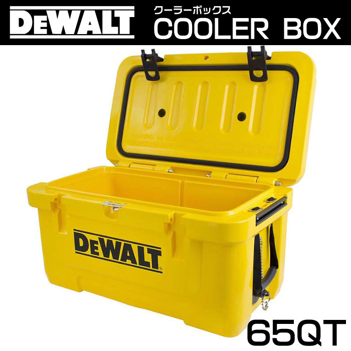 【送料無料】DEWALT デウォルト クーラーボックス 65QT 高機能 アイスボックス アウトドア DXC65QT◆沖縄 離島 一部地域除く