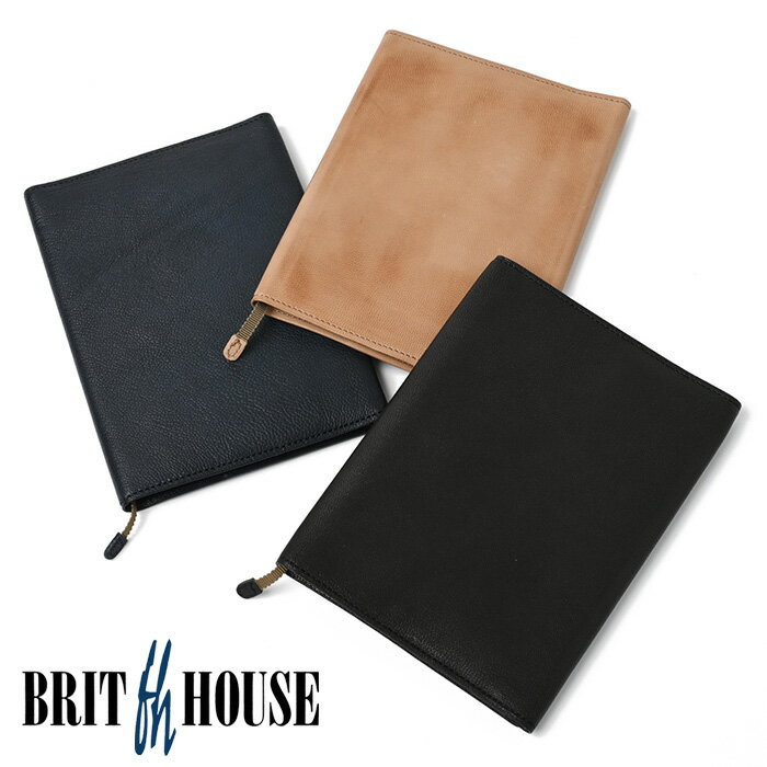 ブリットハウス ブックカバー トスタゴート Brit house ヤギ革 山羊革 本革 天然素材 日本製 ギフト プレゼント 贈り物 メンズ レディース