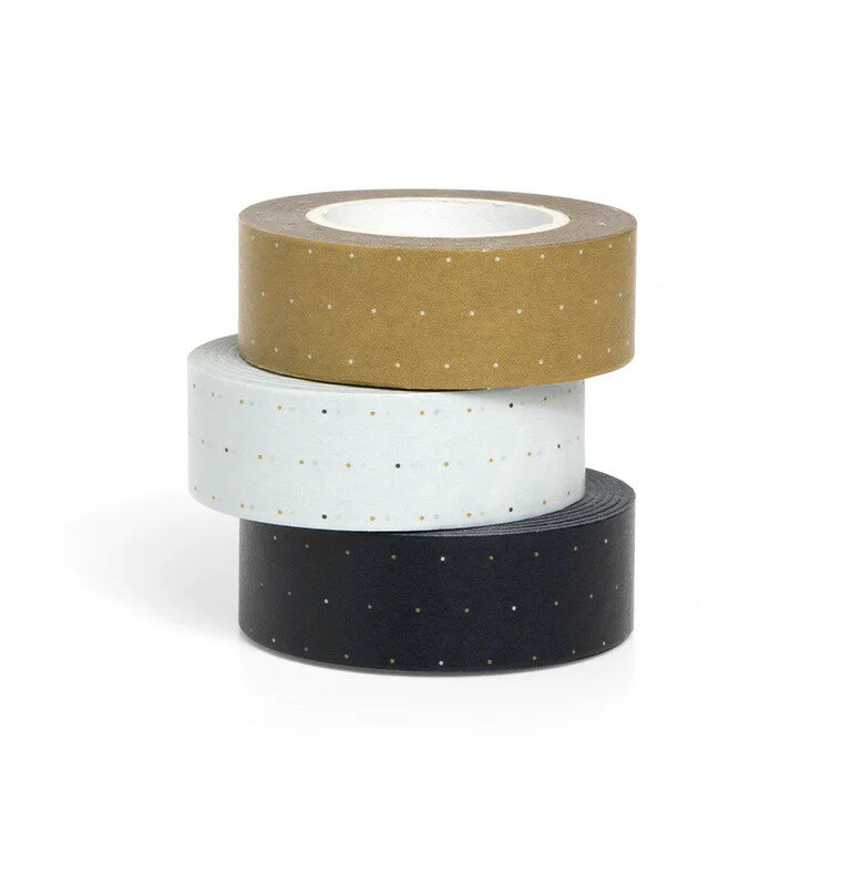 ファイロファックス マスキングテープ システム手帳リフィル 和紙テープセット ムーンライト Moonlight Washi Tape Set Filofax ステーショナリー