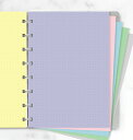 ファイロファックス ノートブック リフィル A5サイズ ドット紙 パステルカラー Notebook filofax 152019の商品画像