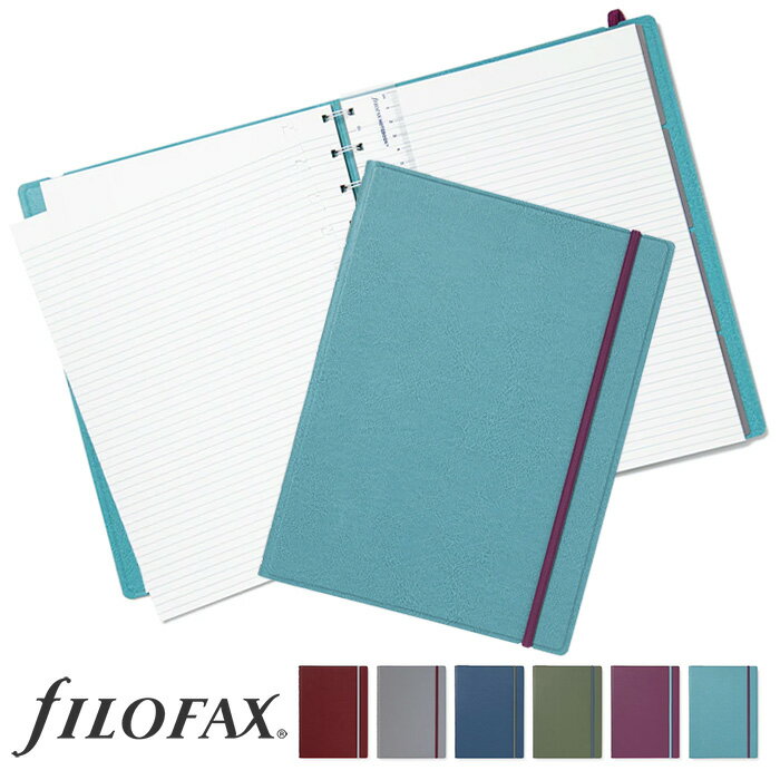 ファイロファックス ノートブック A4サイズ コンテンポラリー リフィル補充差し替え可 Filofax Contemporary Notebook