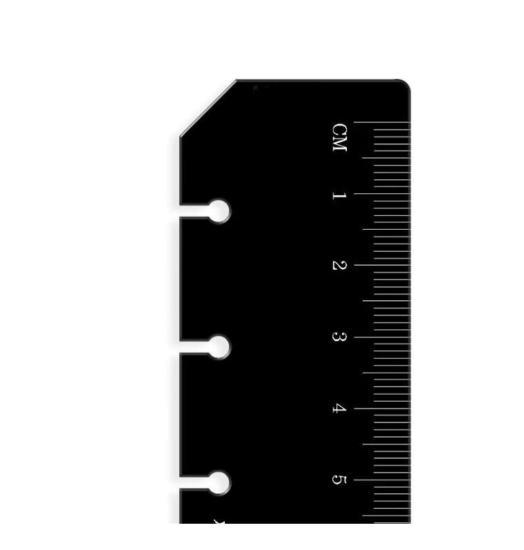 ファイロファックス システム手帳 リフィル バイブルサイズ ルーラー Black 6穴 聖書サイズ Filofax 133609