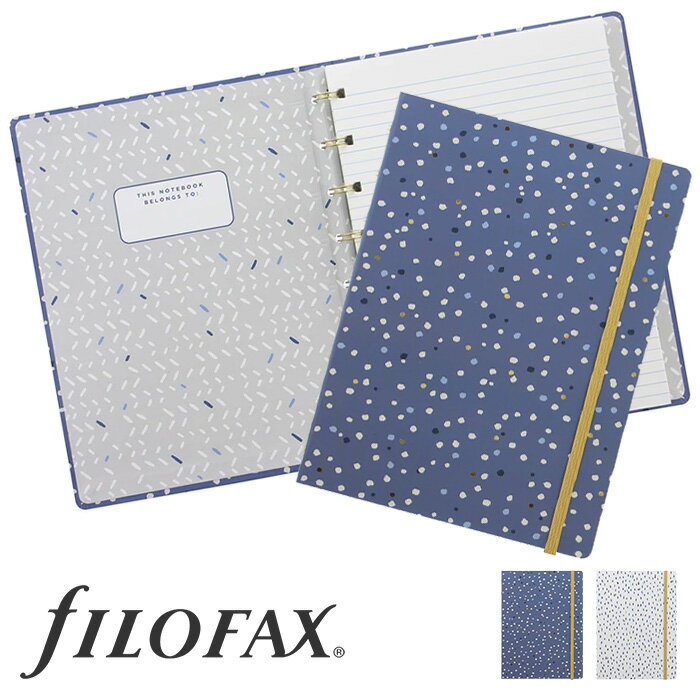 ファイロファックス 詰め替え可能ノートブック A5サイズ インディゴ Filofax Indigo Notebook
