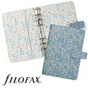 ファイロファックス システム手帳 メドウ バイブルサイズ Filofax Meadow 021701 合皮 聖書サイズ 6穴 リング径23mm 2024年ダイアリー付き ベルトボタン留め式