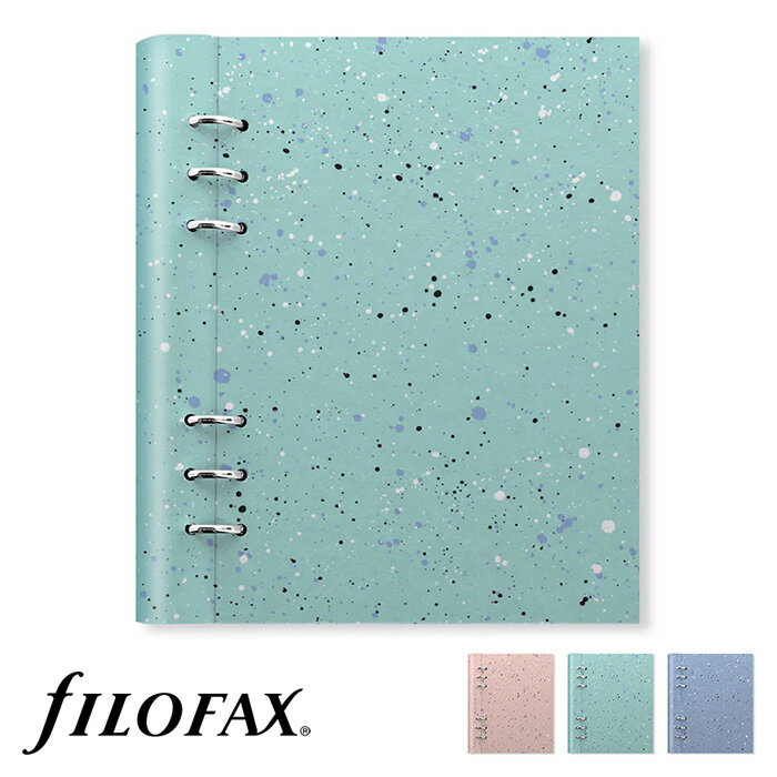 ファイロファックス システム手帳 クリップブック エクスプレッション A5サイズ Filofax Clipbook Expressions 合皮素材 デスクサイズ 6穴 リング径25mm