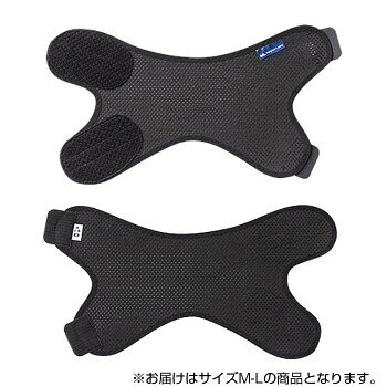 magico Labo(マジコラボ)　ひざサポーターしっかりフィット　1枚入り　ブラック　M-L