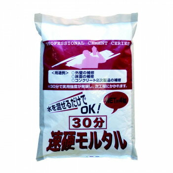 マツモト産業 30分速硬モルタル 4kg×2袋