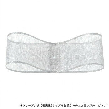 ■北海道・沖縄・離島へのお届けは別途送料を請求させていただきます。 ■製品の仕様・画像・パッケージは、変更される場合があります。 ■当店では在庫をメーカーと共有しており、商品によっては欠品の場合がございます。 　万一、ご注文頂きました商品が欠品の場合はご連絡させていただきます。 ■ご注文確定後のキャンセル不可です。 ■ラッピング（包装）対応不可です。固仕上げのハリのあるオーガンジーリボンです。サイズ24mm×30m個装サイズ：12×12×3cm重量個装重量：55g素材・材質ナイロン生産国日本 広告文責（ホライズン・03-5843-9512)fk094igrjs
