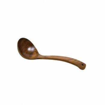 Soup Ladle （Holed） - 萬洋(まんよう) 木製お玉杓子(大) 27-221L