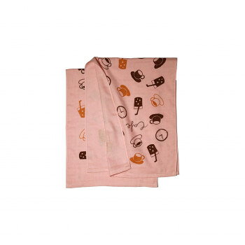 Face Towel - ツバメタオル 表ガーゼ＆パイル フェイスタオル 2枚 ピンク カフェ 34×90cm
