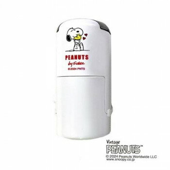■北海道・沖縄・離島へのお届けは別途送料を請求させていただきます。 ■製品の仕様・画像・パッケージは、変更される場合があります。 ■当店では在庫をメーカーと共有しており、商品によっては欠品の場合がございます。 　万一、ご注文頂きました商品が欠品の場合はご連絡させていただきます。 ■ご注文確定後のキャンセル不可です。 ■ラッピング（包装）対応不可です。大人気スヌーピーのスタンプ台内蔵型日付印です。連続使用しても細かい文字までくっきり鮮明に捺印できます。日付無しでイラストだけでも押せます。サイズ印面:21mm個装サイズ：5×11×5cm重量48g個装重量：50g素材・材質ABS樹脂PCPOM水性顔料インク仕様インク:黒色(C)2024 Peanuts Worldwide LLC生産国日本 広告文責（ホライズン・03-5843-9512)fk094igrjs