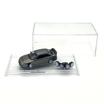 Airplane - ビ-エムクリエイションズ 1/64スケール 三菱 ランサー エボリューション II シルバー LHD 64B0063