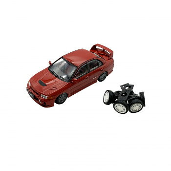 Other - ビ-エムクリエイションズ 1/64スケール 三菱 ランサー Evo.IV レッド RHD 64B0096