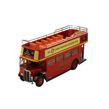 Airplane - イクソモデル 1/43スケール AEC リージェント RT オープントップ ロンドントランスポート 50 レッド BUS018