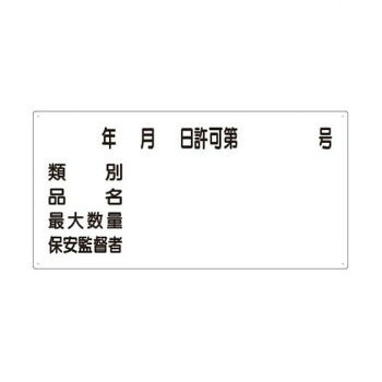 ■北海道・沖縄・離島へのお届けは別途送料を請求させていただきます。 ■製品の仕様・画像・パッケージは、変更される場合があります。 ■当店では在庫をメーカーと共有しており、商品によっては欠品の場合がございます。 　万一、ご注文頂きました商品が欠品の場合はご連絡させていただきます。 ■ご注文確定後のキャンセル不可です。 ■ラッピング（包装）対応不可です。注意喚起に役立つ標識です。サイズ300×600mm、取付穴:φ2.5mm個装サイズ：60×31×0.3cm重量個装重量：210g素材・材質エコユニボード仕様厚さ:1.2mm取付穴(端部):4ヵ所生産国日本 広告文責（ホライズン・03-5843-9512)fk094igrjs