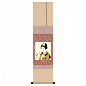 樂天商城 - 色紙掛・色紙セット 竹内栖鳳 木場の娘 31×125cm NY2KIC-003