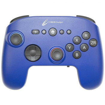 Switch2用 ゲーミングコントローラー6B 無線タイプ ブルー CY-S2GC6BWL-BL