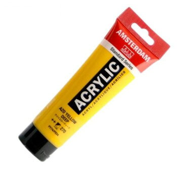 ターレンス アムステルダムアクリリックカラー120ml 270 アゾイエローディープ 464874