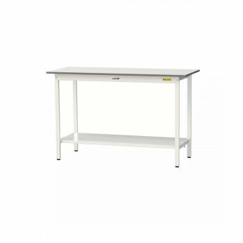 乐天商城 - 山金工業(YamaTec) SUPH-1560TT-WW ワークテーブル150シリーズ 固定式 (H950mm) 1500×600mm (全面棚板付)