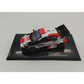 General Tools - ixo イクソ 1/43スケール トヨタ GRヤリス 23モンテカルロ 6位 ♯18 T. 勝田/A. ジョンストン RAMSP002JP