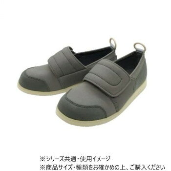 ■北海道・沖縄・離島へのお届けは別途送料を請求させていただきます。 ■製品の仕様・画像・パッケージは、変更される場合があります。 ■当店では在庫をメーカーと共有しており、商品によっては欠品の場合がございます。 　万一、ご注文頂きました商品が欠品の場合はご連絡させていただきます。 ■ご注文確定後のキャンセル不可です。 ■ラッピング（包装）対応不可です。ストレッチ性のあるゴムスポンジで、やさしい履き心地になっております。大きく開く履き口で脱ぎ履きが楽です。面ファスナーで容易に着脱できます。かかとには着用をサポートする指リングが付いております。サイズ22.0〜22.5cm個装サイズ：30.0×20.0×12.0cm重量個装重量：660g素材・材質ポリエステル・ゴムスポンジ底材:合成底仕様足囲(ワイズ):5E生産国中国 広告文責（ホライズン・03-5843-9512)fk094igrjs