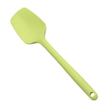 ユーロキッチン eurokitchen 一体型スプーンスパチュラ シリコンへら パステルグリーン aline-10453490 aline パッケージ画像