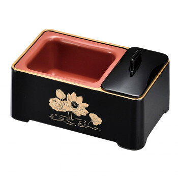 incense Burners - 慈愛(じあい)香炉 黒(フチ金)蓮 3401000201021