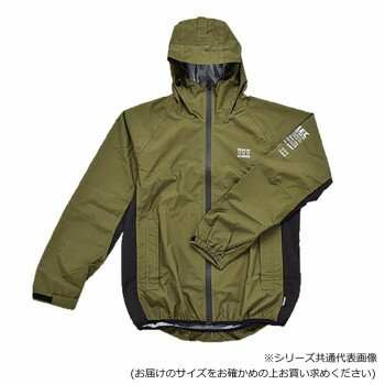 Rain Wear - ミツウマ　ギャレックレインウェア パーカー No.8500 カーキー L