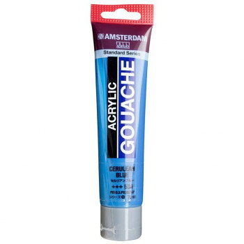 アムステルダム アクリリックガッシュ 70ml　セルリアンブルー　AAG70 534　445500