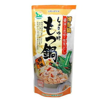 サンダイナー食品 鍋つゆ もつ鍋(しょうゆ) 600ml 20枚 323