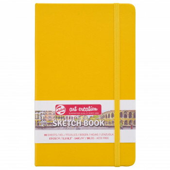 Sketchbook - ターレンス アートクリエーションスケッチブック　ゴールデンイエロー　13×21CM　T9314-112M 441777