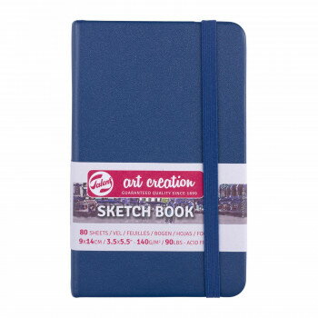 Sketchbook - ターレンス アートクリエーションスケッチブック　ネイビーブルー　9×14CM　T9314-231M 452132