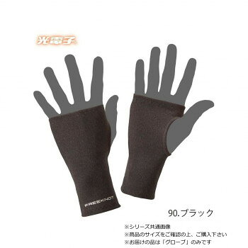 ■北海道・沖縄・離島へのお届けは別途送料を請求させていただきます。 ■製品の仕様・画像・パッケージは、変更される場合があります。 ■当店では在庫をメーカーと共有しており、商品によっては欠品の場合がございます。 　万一、ご注文頂きました商品が欠品の場合はご連絡させていただきます。 ■ご注文確定後のキャンセル不可です。 ■ラッピング（包装）対応不可です。手の甲を温めるモデルです。インナー用グローブとしての活用可能です。光電子とは、特殊セラミックスの働きで、人の身体から発する遠赤外線のエネルギーを利用し体の芯まで温めますマカロニ状の中空繊維構造による保温性とドライ効果が快適な着心地を実現する「THERMOLITE(R)」を採用しております。サイズMサイズ個装サイズ：23.7×10×1.4cm重量個装重量：20g素材・材質ポリエステル100%生産国インドネシア 広告文責（ホライズン・03-5843-9512)fk094igrjs