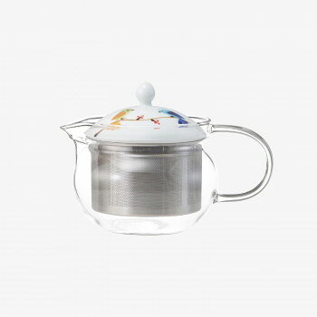西海陶器 ハミング SSガラスポット 青 24347