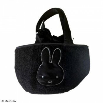 miffy(ミッフィー)　巾着マグポーチ　　BK　MF-3268
