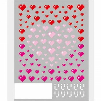 TSUMEKIRA(ツメキラ) ネイルシール soichiro nagamineプロデュース Pixel heart(ピクセルハート) NN-NGM-001