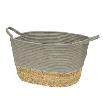Laundry Containers - 大橋新治商店 ロープバスケット グレー オーバルL 16-306